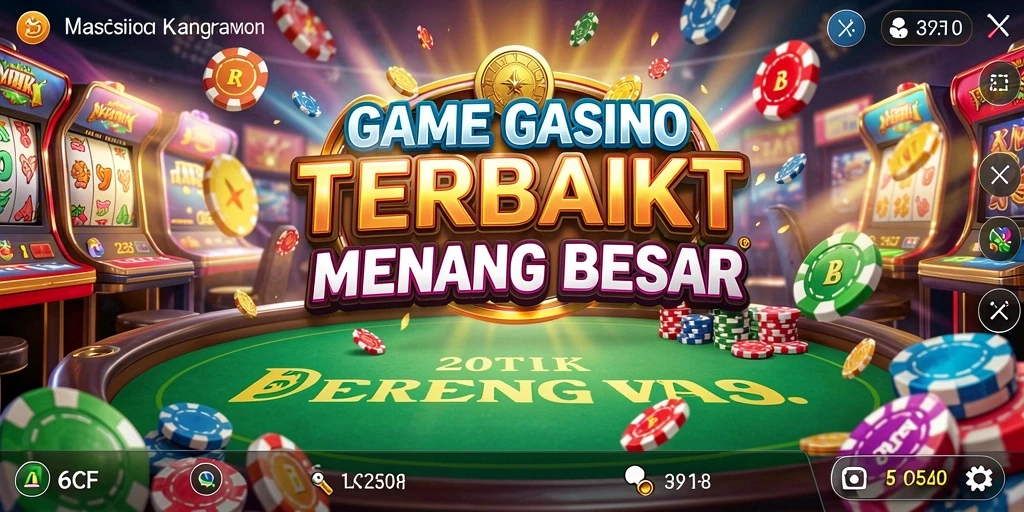 Tampilan gameplay menarik dari 6CF dalam suasana Kasino.
