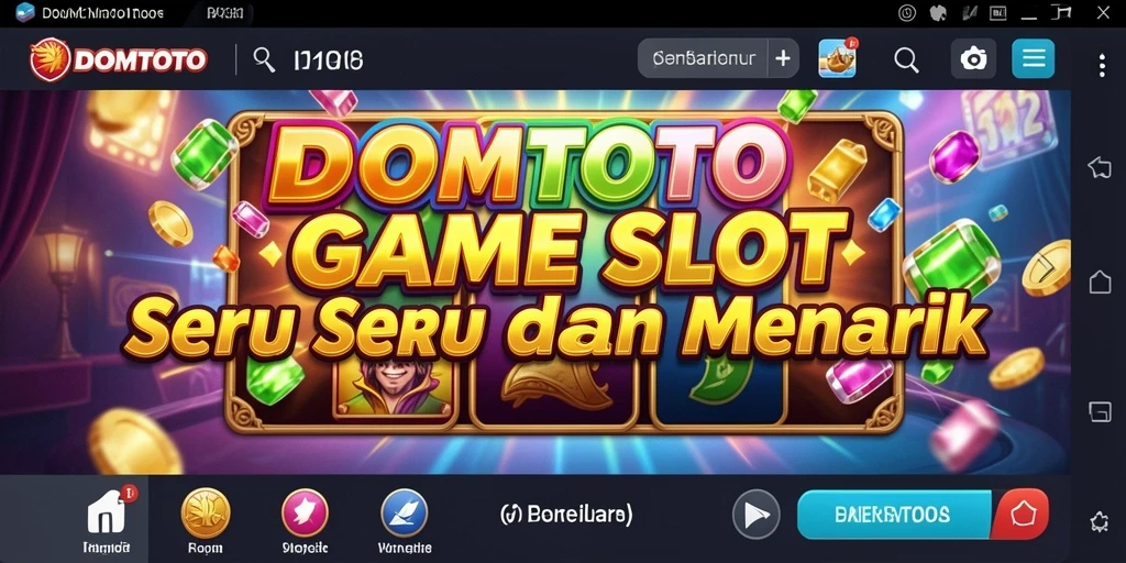 Gameplay DOMTOTO menampilkan keseruan slot yang dinamis dan interaktif.