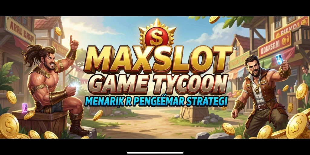 Tampilan menarik dari gameplay Tycoon MAXSLOT yang penuh strategi.