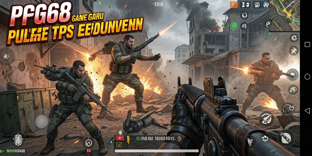 Tangkapan layar gameplay seru PGG68 menampilkan pertarungan yang mendebarkan.