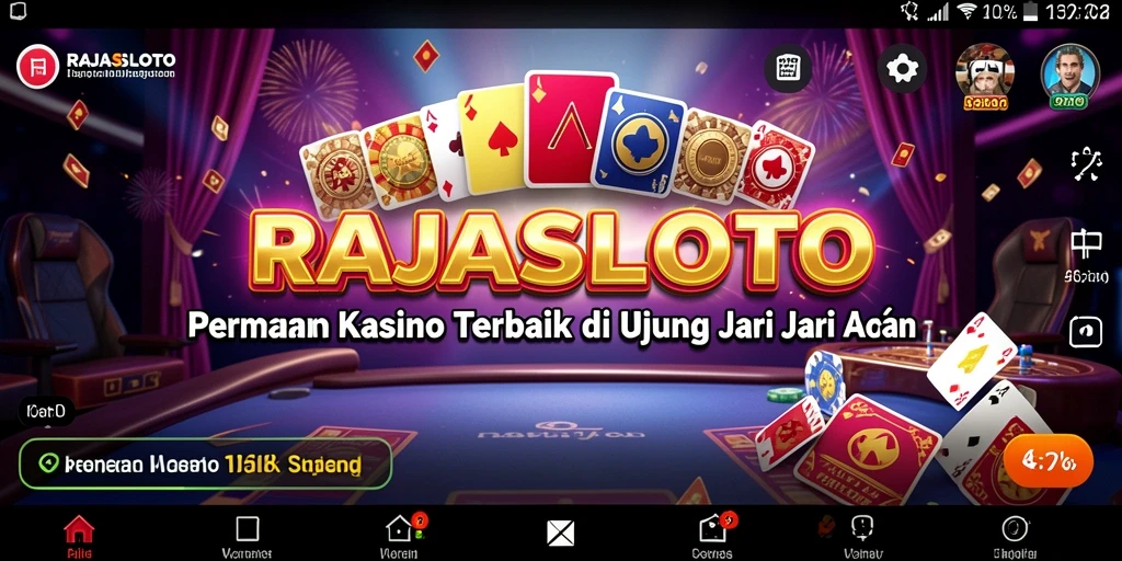 Tampilan menarik dari gameplay RAJASLOTO yang mengasyikkan.