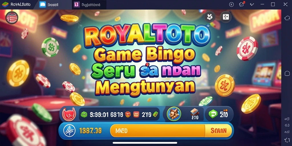 Tampilan gameplay seru dalam ROYALTOTO yang menampilkan pengalaman Bingo.